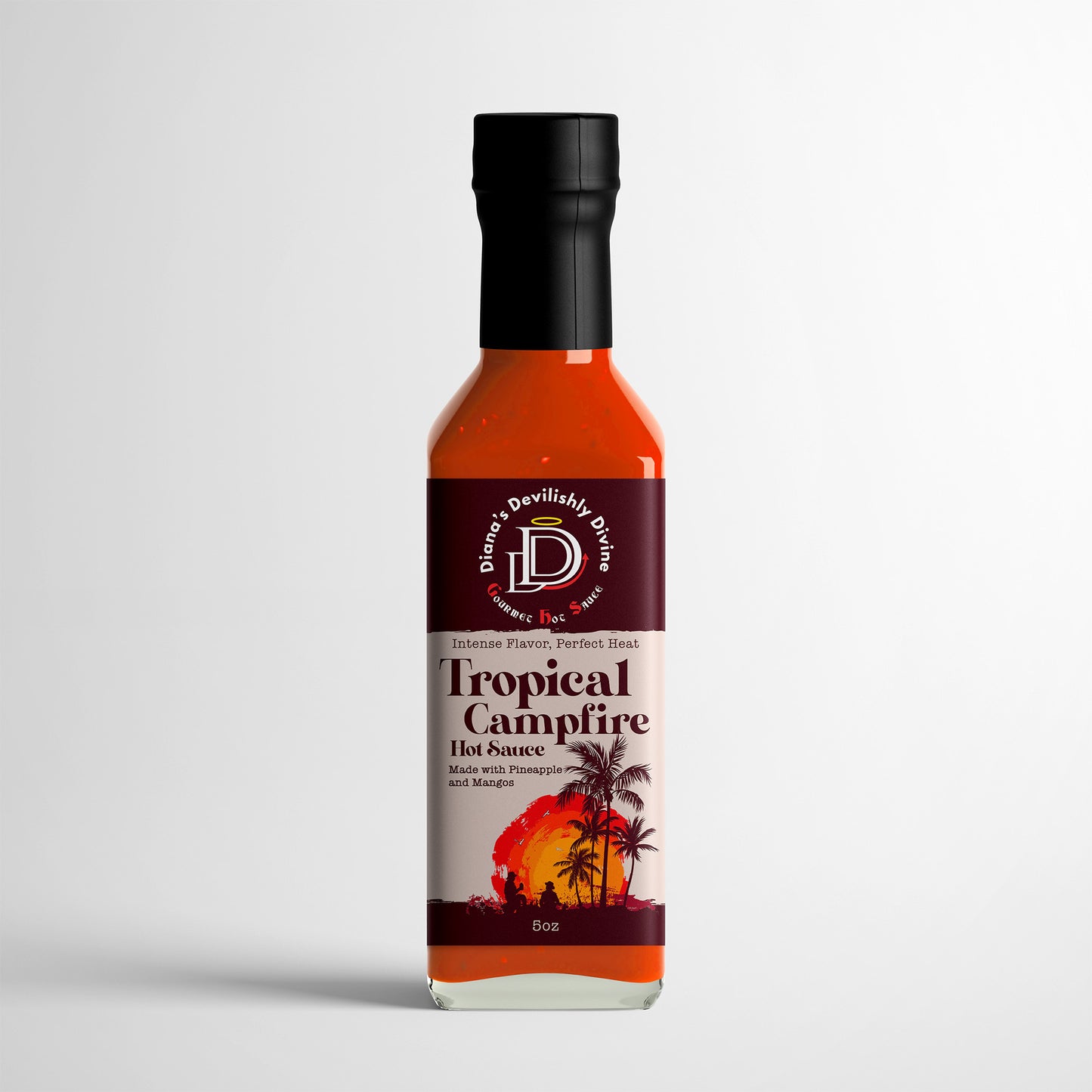 Tropical Campfire Hot Sauce, 5oz